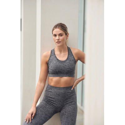 Seamless sports bra